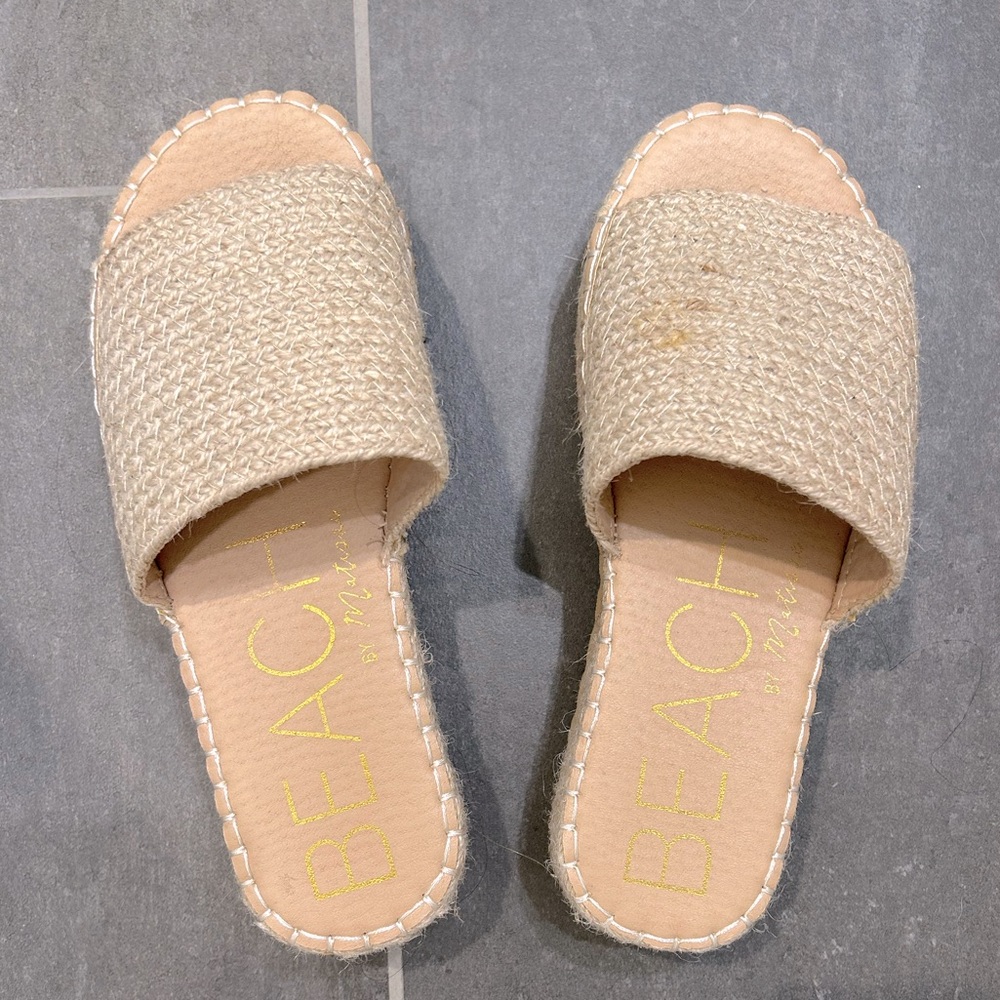 Matisse Beach Del Mar Platform slides, size 8